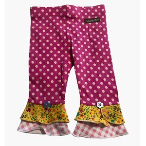 Matilda Jane On The Dot Leggings Size 12-18 months New without Tags Smoke free h